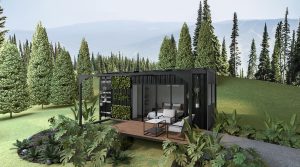 Glamping en contenedor